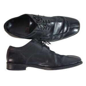 Cole Haan Mens Dress Shoes Black Size 10M Lace Up Leather Oxfords #C01594